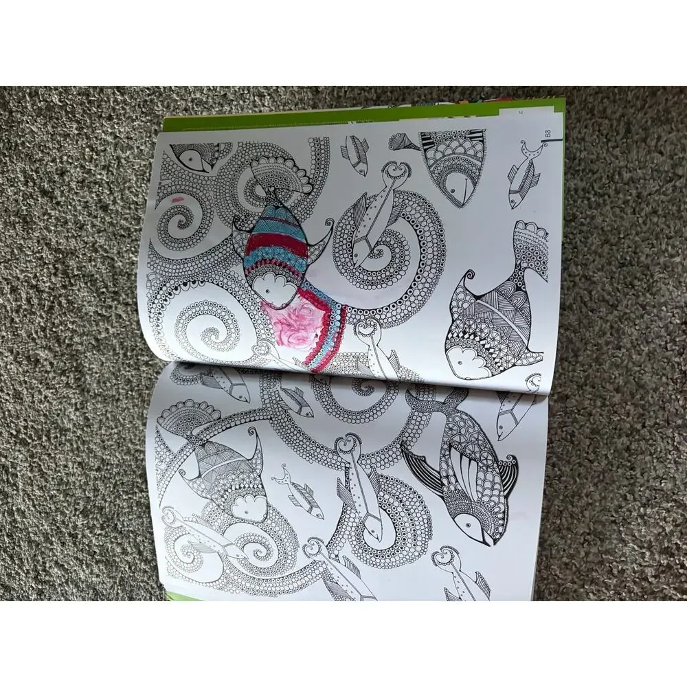 3D coloring book of animals